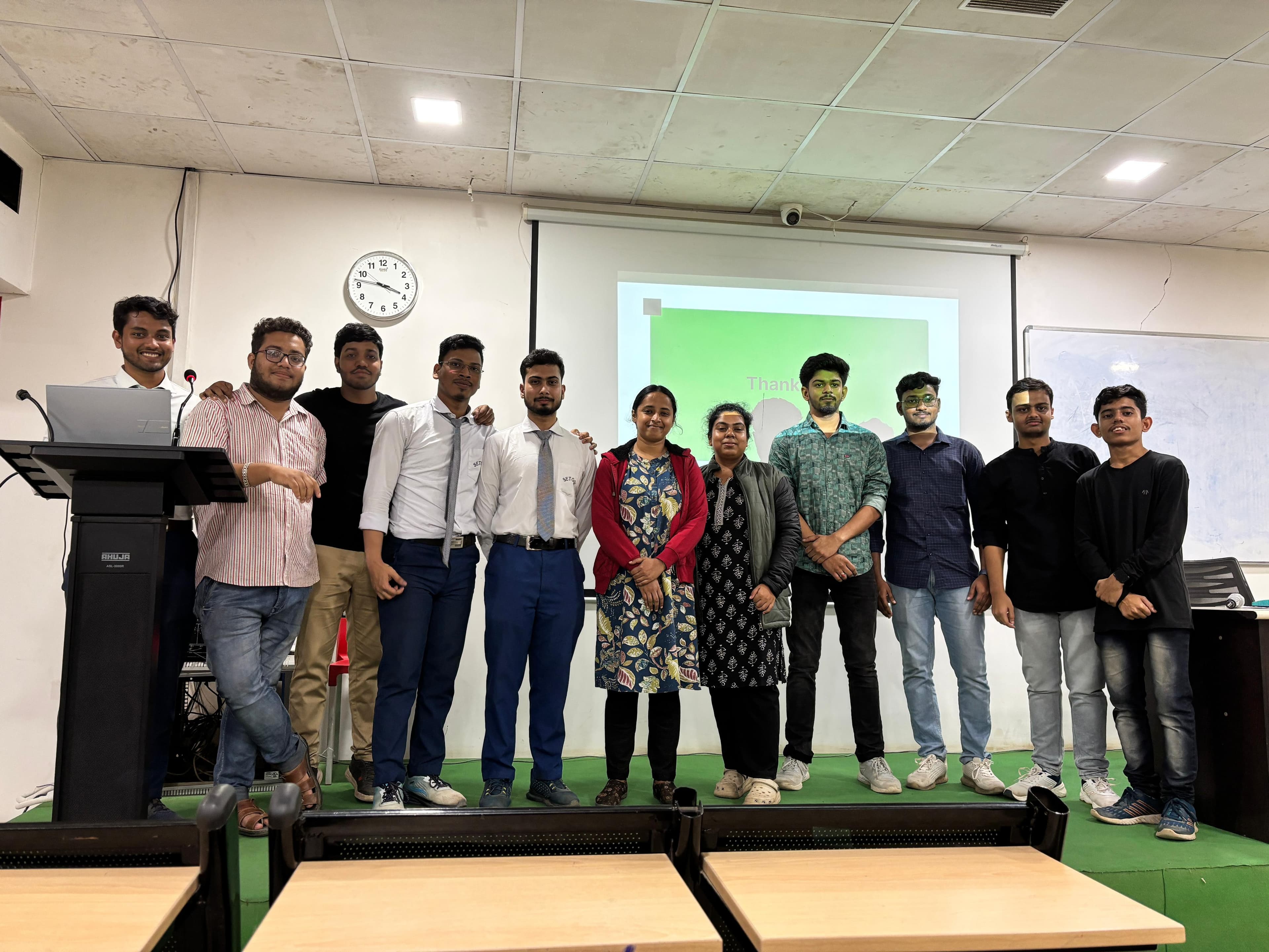 Attendees participating in coding exercises at tech meetup
